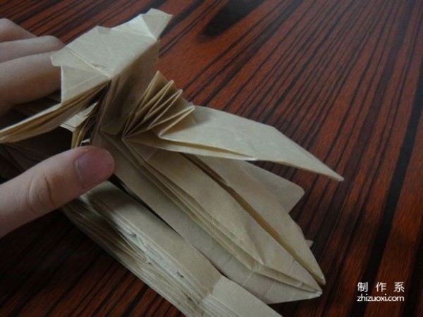 Detailed explanation of origami pictures of origami red-haired Shakugan Shana anime cartoon anime characters