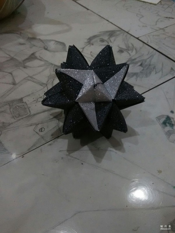 A simple and beautiful star ball handmade tutorial