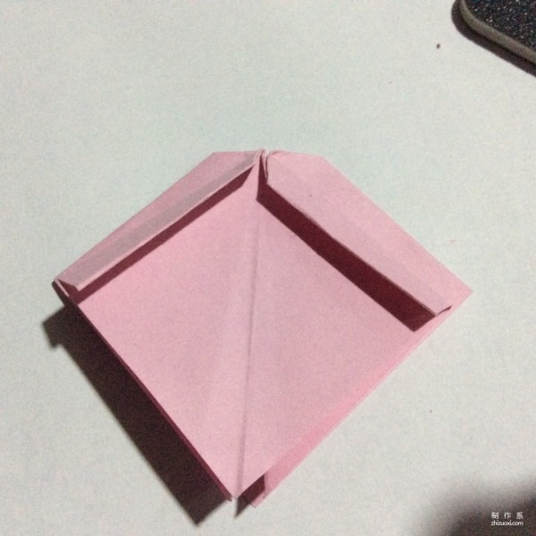 Very simple bow origami method illustrated tutorial