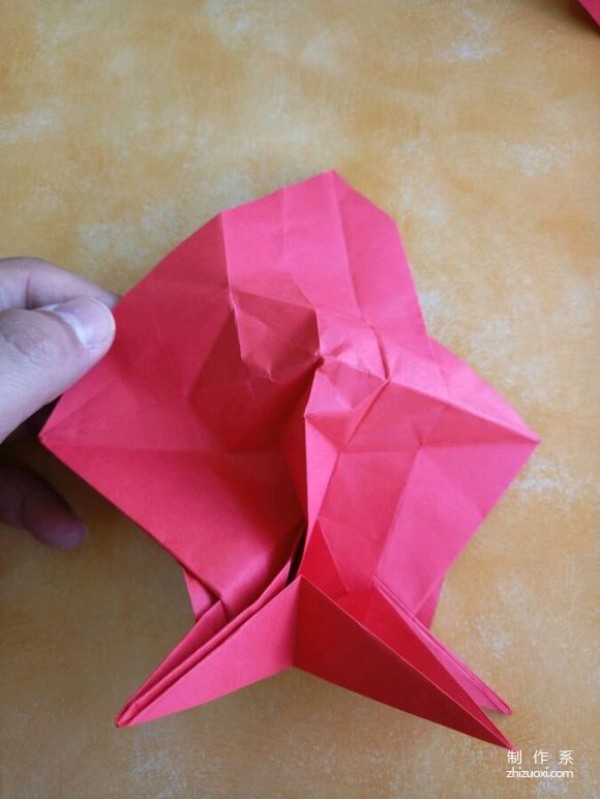 Origami paper dog origami real photo tutorial method picture collection