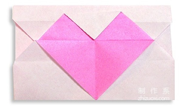 How to make origami heart-shaped envelopes