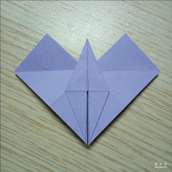 Creative paper cranes and hearts DIY handmade origami method of paper cranes