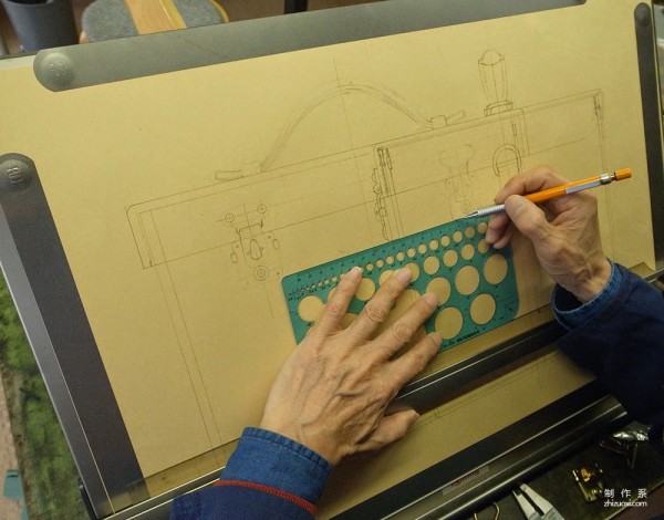 The process of Japanese craftsman Yukihiro Fujii making a leather suitcase based on a wooden box frame