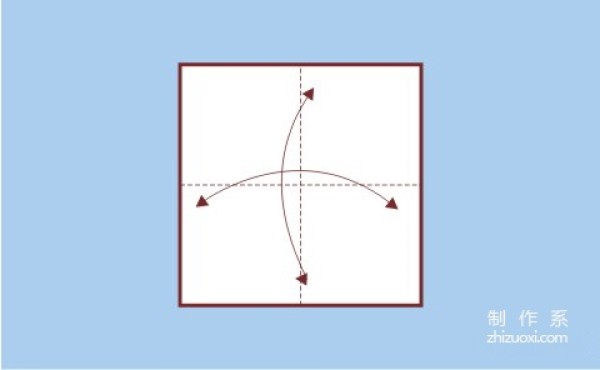 Teach you the illustrative origami method of folding the letter A among the 26 English letters.