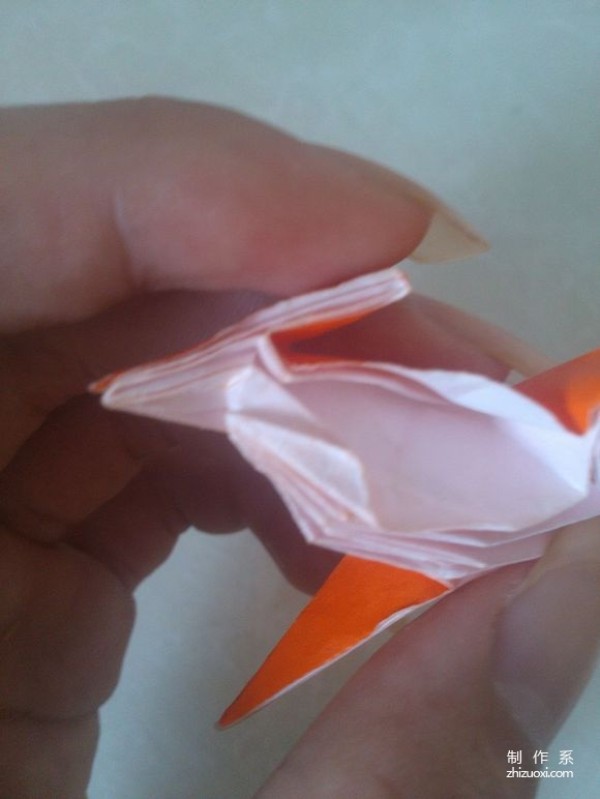 Real-life illustrated tutorial on how to make fox origami