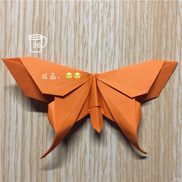 Beautiful butterfly origami real shot tutorial