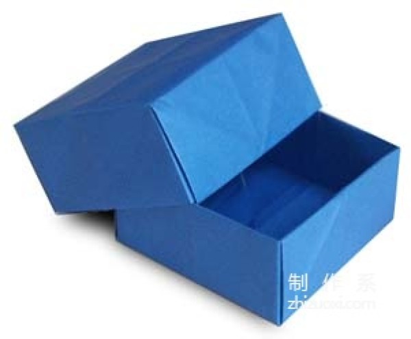 Origami method for childrens origami box