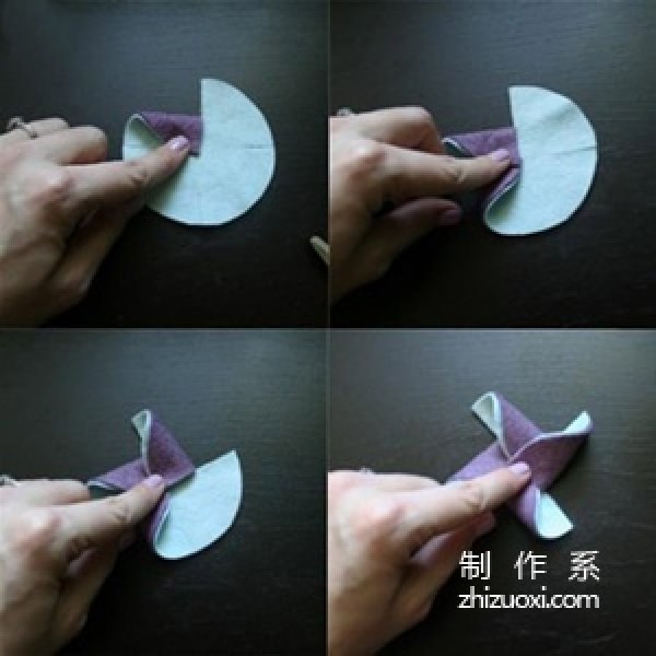 Tutorial on how to make a windmill by hand using non-woven fabrics. The result is quite beautiful.