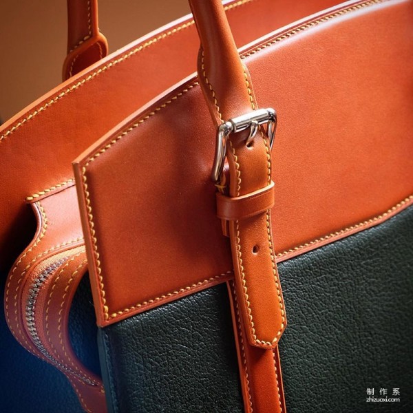 The beauty brought by lines, handmade leather edge decoration technology