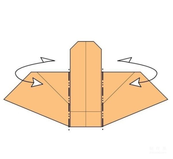 Simple 3D origami sofa, illustrated tutorial on how to fold a sofa seat for fun