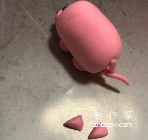 How to make pink piggy clay