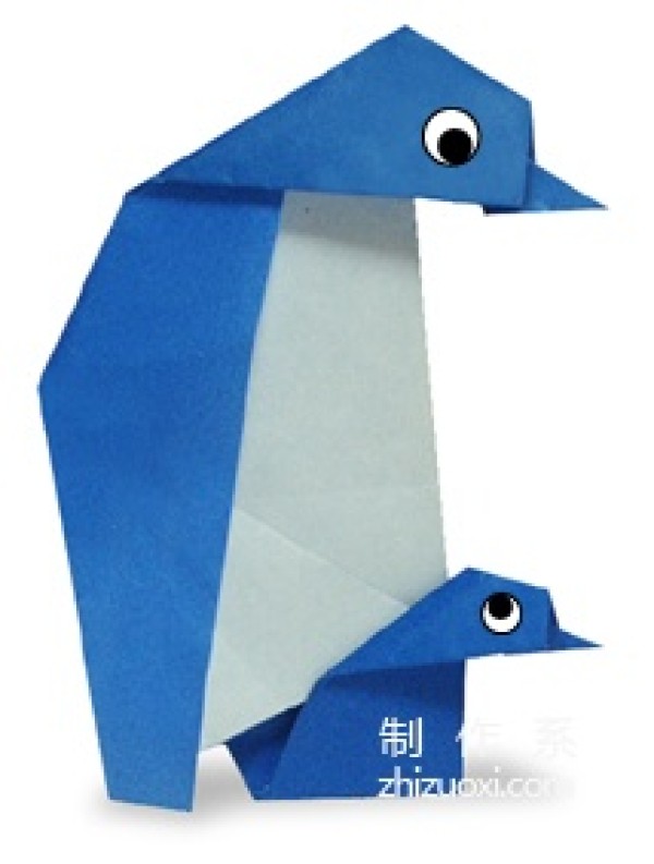 How to make origami penguins for parents and children