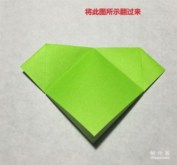 Super realistic animal origami DIY illustration of paper frog origami method