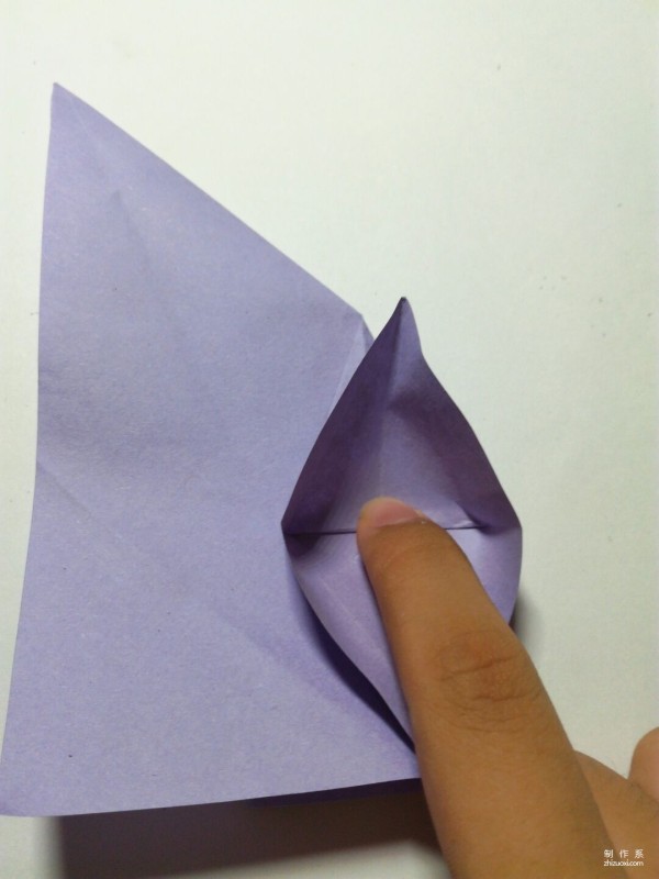 How to fold the three-headed paper crane, teach you how to fold the super weird three-headed paper crane using colored paper