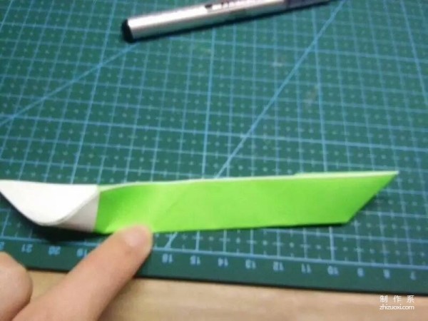 Origami sapling, a budding handmade origami making method