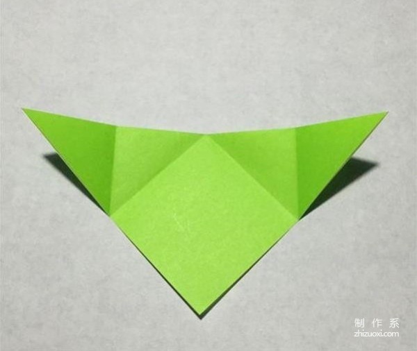 Super realistic animal origami DIY illustration of paper frog origami method