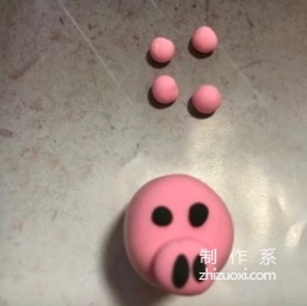 How to make pink piggy clay