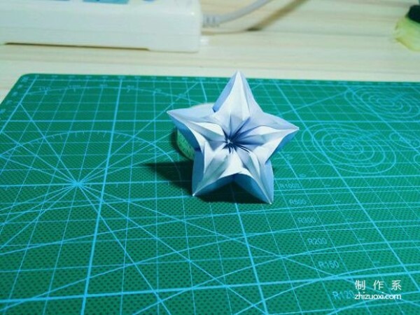 Simple and beautiful origami peach blossom, peach blossom DIY origami real photo tutorial