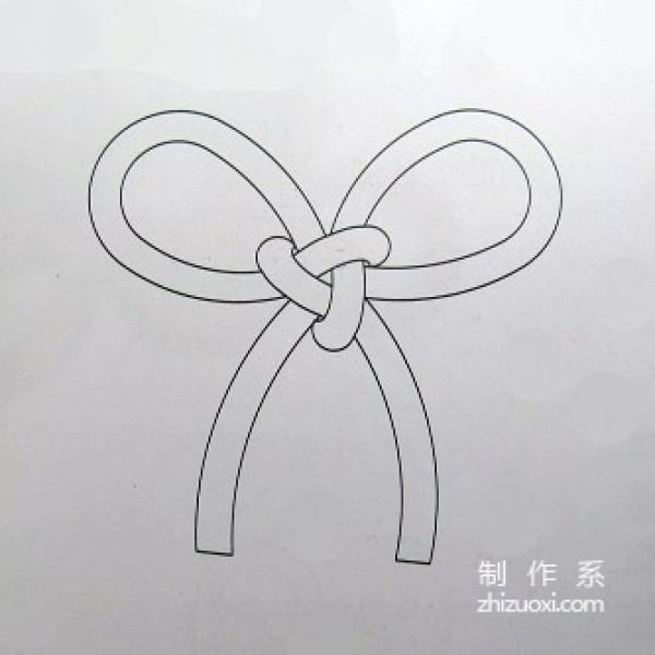 Illustrated tutorial on how to tie a double loop knot