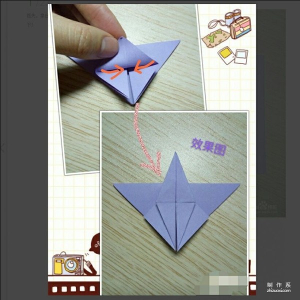 Creative paper cranes and hearts DIY handmade origami method of paper cranes