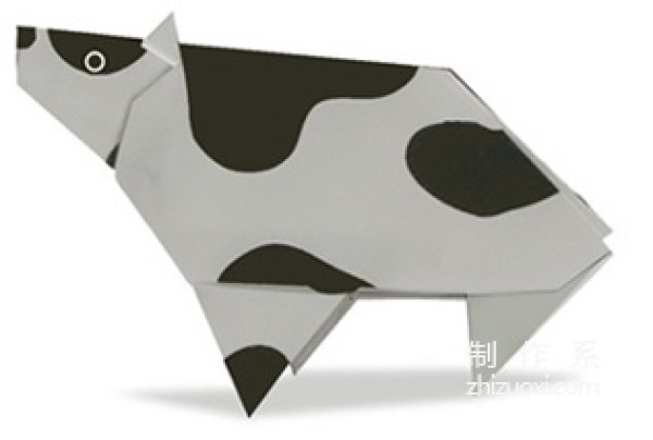 How to make origami cows