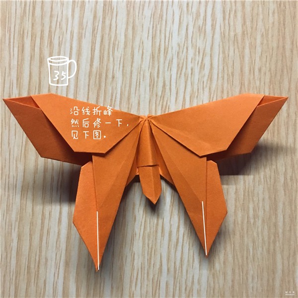 Beautiful butterfly origami real shot tutorial