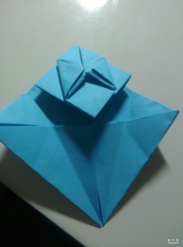 Simple and beautiful snail origami method illustrated tutorial