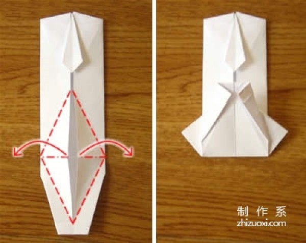 Detailed tutorial on how to make a small shirt using dollar origami