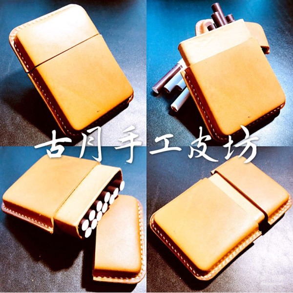 Using Acrylic Molds to Make Leather Cigarette Cases