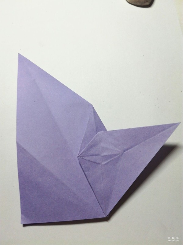 How to fold the three-headed paper crane, teach you how to fold the super weird three-headed paper crane using colored paper