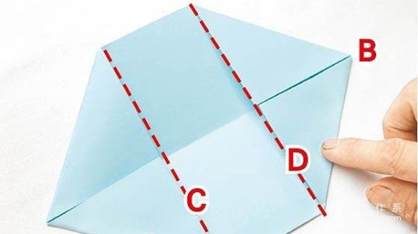 How to make origami storage box, a tutorial on how to fold a very practical square telescopic paper box using A4 paper