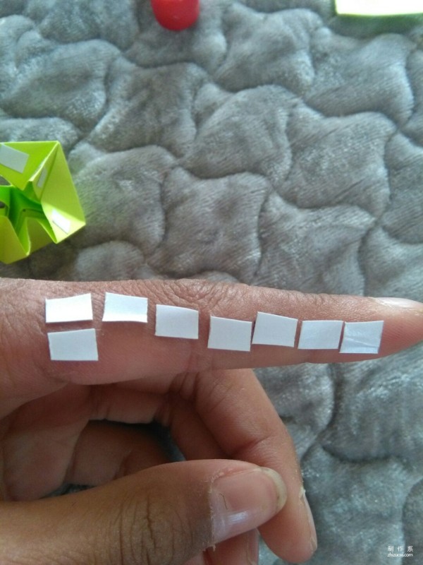 Simple origami of small nails, special origami method of paper stars