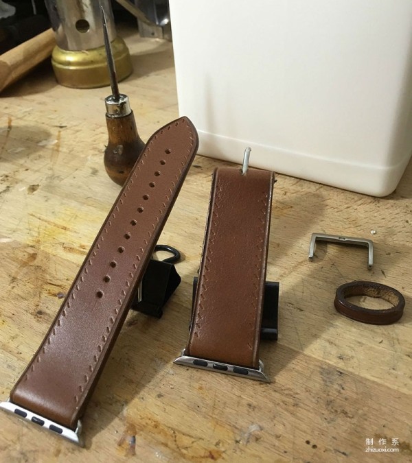 Apple Watch leather strap production process