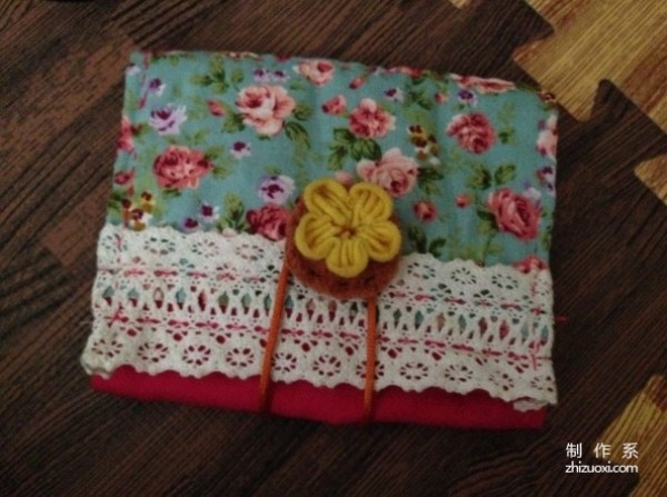 Handmade cloth making tutorial, handmade patchwork making Japanese-style private storage bag for girls