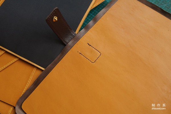 B5 notebook leather case detailed production steps