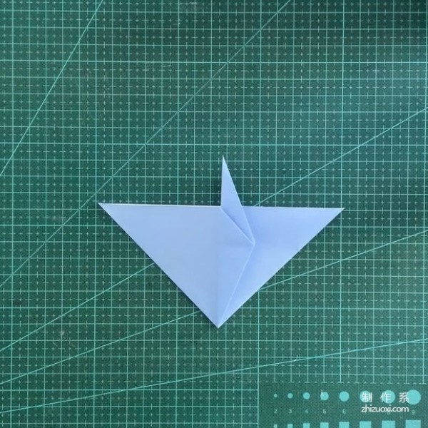 Michelle Fung short-hair girl avatar origami picture step-by-step tutorial