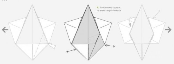 An origami tutorial for folding angels, using paper to fold beautiful angel illustrations