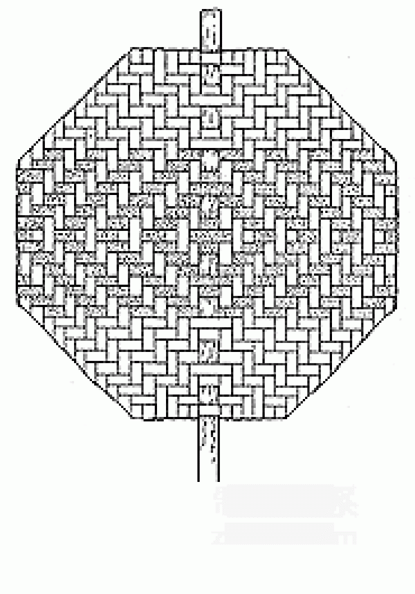 Bamboo octagonal fan technical tutorial