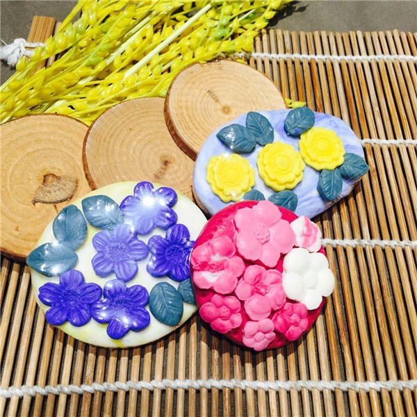 Colorful Flower Clay Soap DIY Handmade Soap You Have Never Seen Before