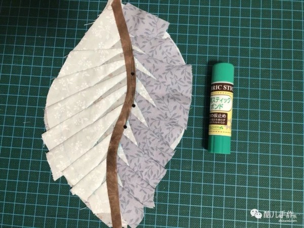 Beautiful handmade leaf-shaped bag, how to make handmade fabric bag