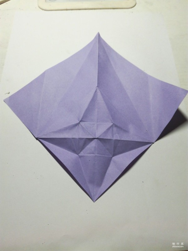 How to fold the three-headed paper crane, teach you how to fold the super weird three-headed paper crane using colored paper