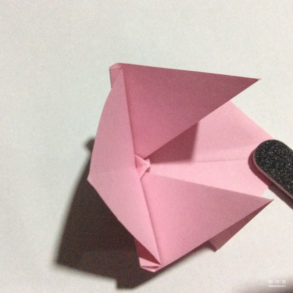 Very simple bow origami method illustrated tutorial