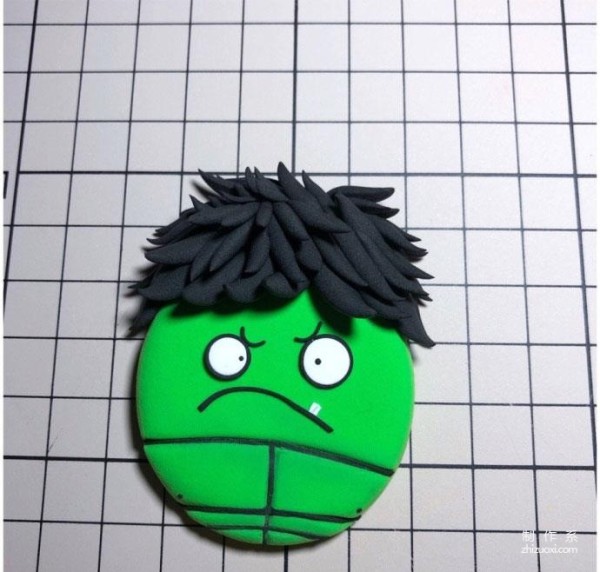 DIY Hulk Clay Handmade Tutorial for Children