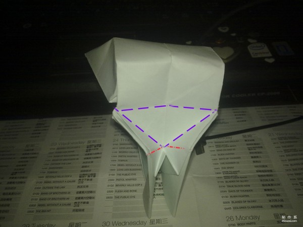 Three-dimensional 3D square cat handmade DIY origami detailed tutorial with real-life pictures