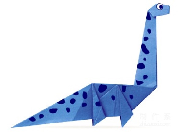 How to origami animal origami Long-necked Seismosaurus