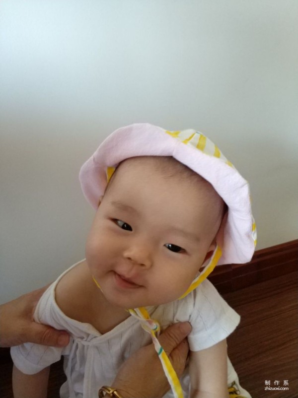 Detailed explanation of handmade fabric production of petal hat for baby sun hat