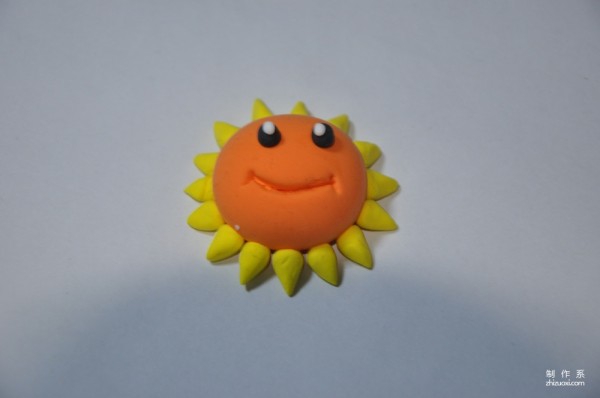 How to make Plants vs. Zombies sunflowers from clay