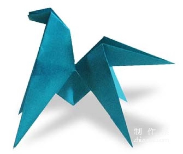 How to make origami flip pony