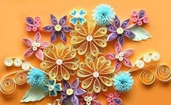 Unimaginable paper-quilling DIY products by creative handcrafts