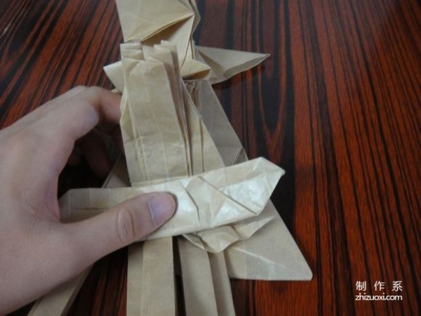 Detailed explanation of origami pictures of origami red-haired Shakugan Shana anime cartoon anime characters